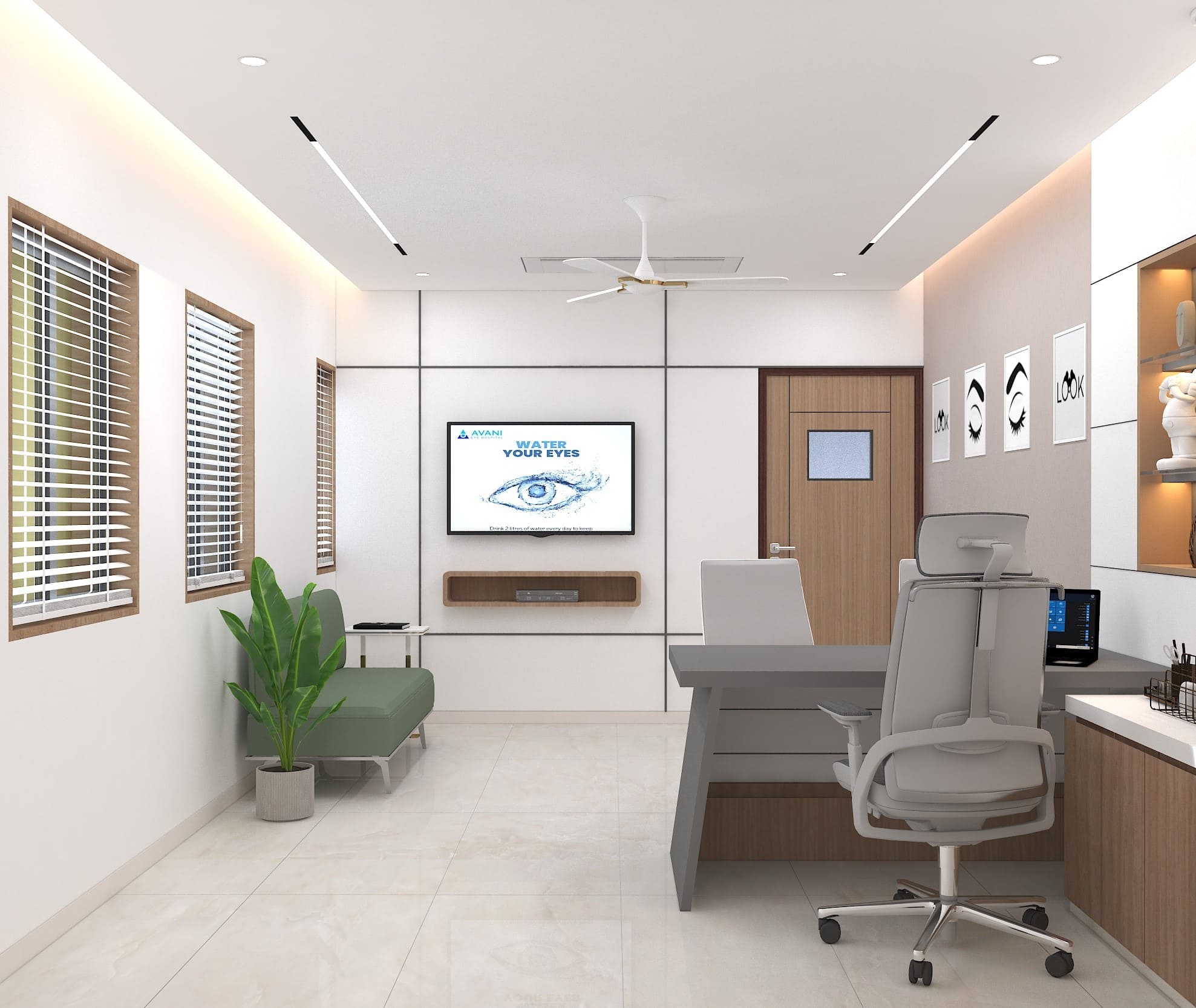 Dr Anbhule Hospital Interior Project | Trance Interiors Image Dr Anbhule Hospital Interior Project | Trance Interiors Image